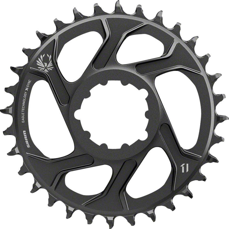 Звезда к шатуну SRAM X-SYNC EAGLE 36T DM 6 OFFSET BLK фото 