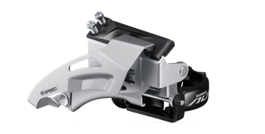 Переключатель пер. Shimano FD-M2020 ALTUS TOP-SWING, 36T, 34,9/31,8/28,6мм для 2X9 фото 