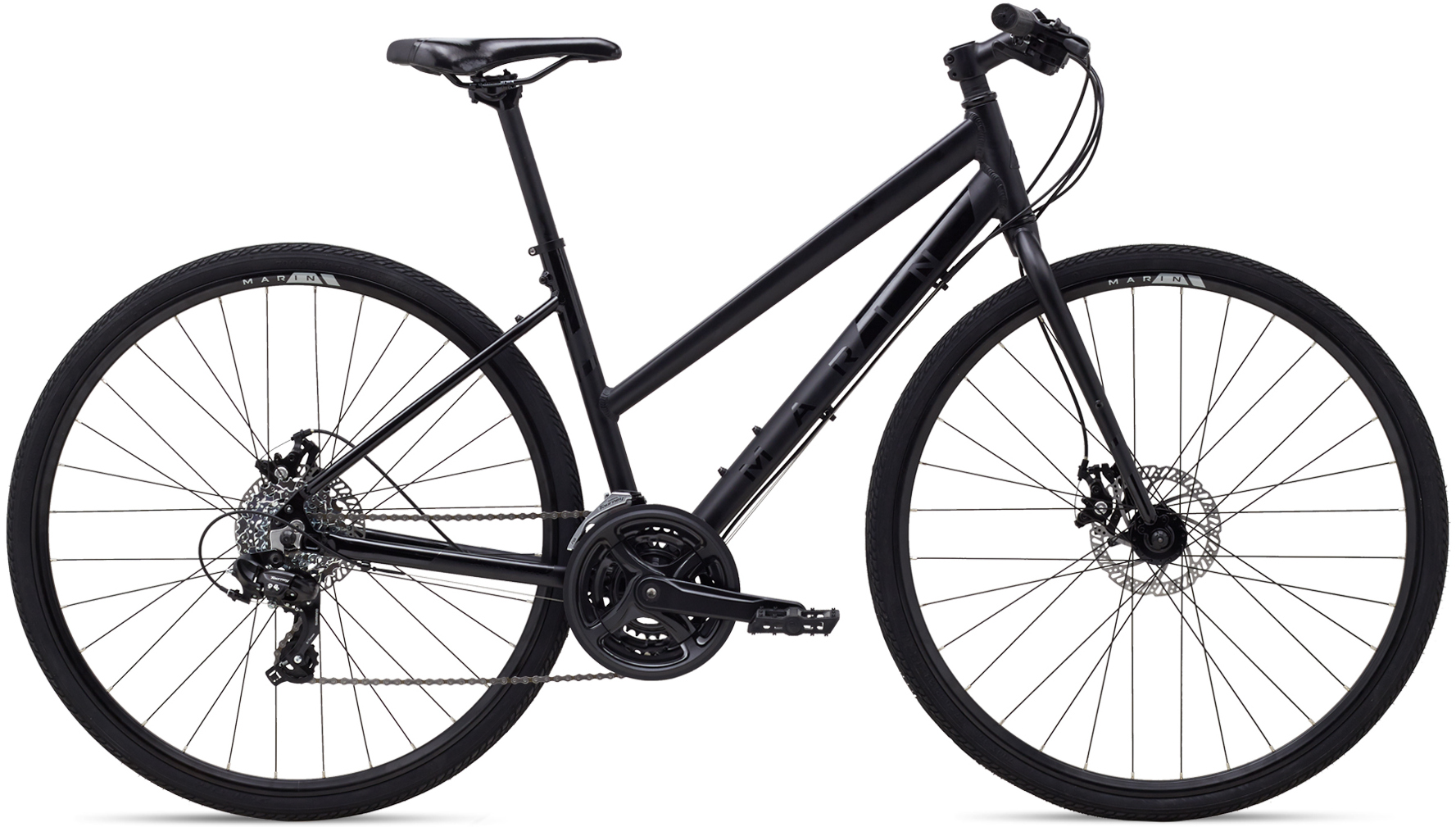 Велосипед 28" Marin TERRA LINDA 1 рама - S Black/Black A1 фото 
