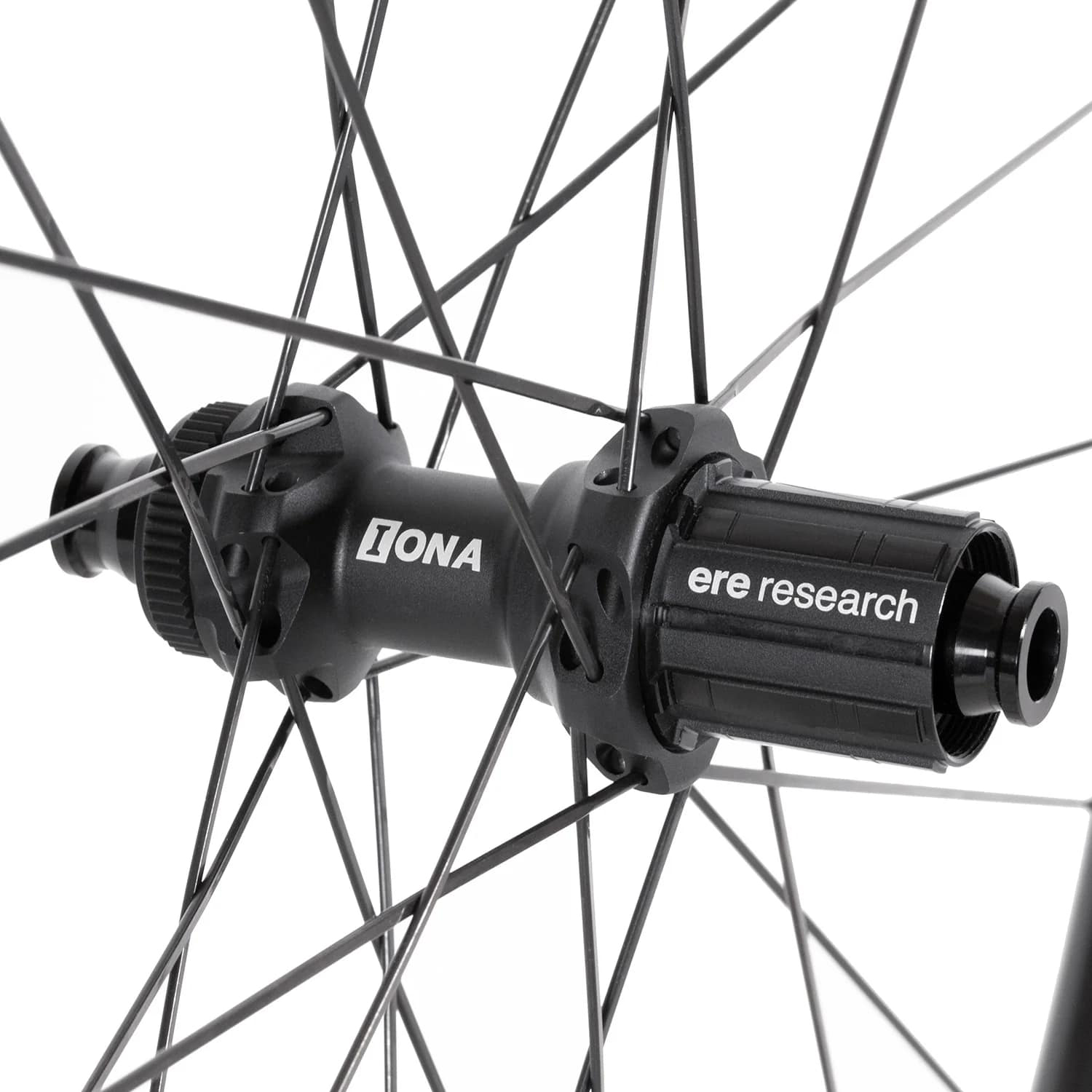 Колесо пер. + задн. 28" ERE OMNIA CLR45 CARBON, Road, 100x12/142x12, CL, HG11, tubeless, черный сатин фото 6