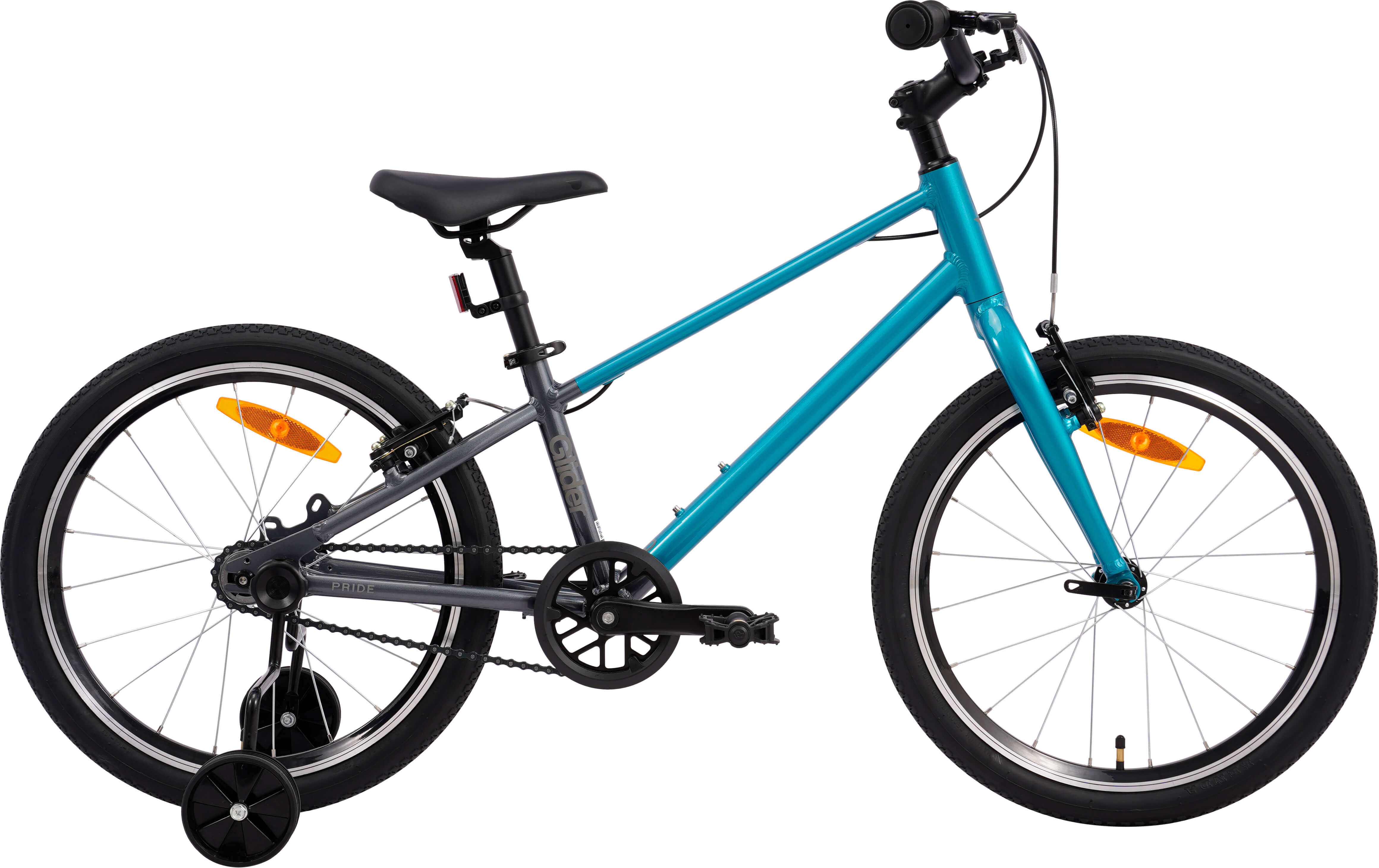 Велосипед 20" Pride GLIDER 2.1 темно-бирюзовый B6 фото 