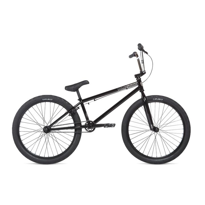 Велосипед 24" Stolen SAINT рама - 21.75" 2020 BLACK & CHROME PLATE, черный фото 