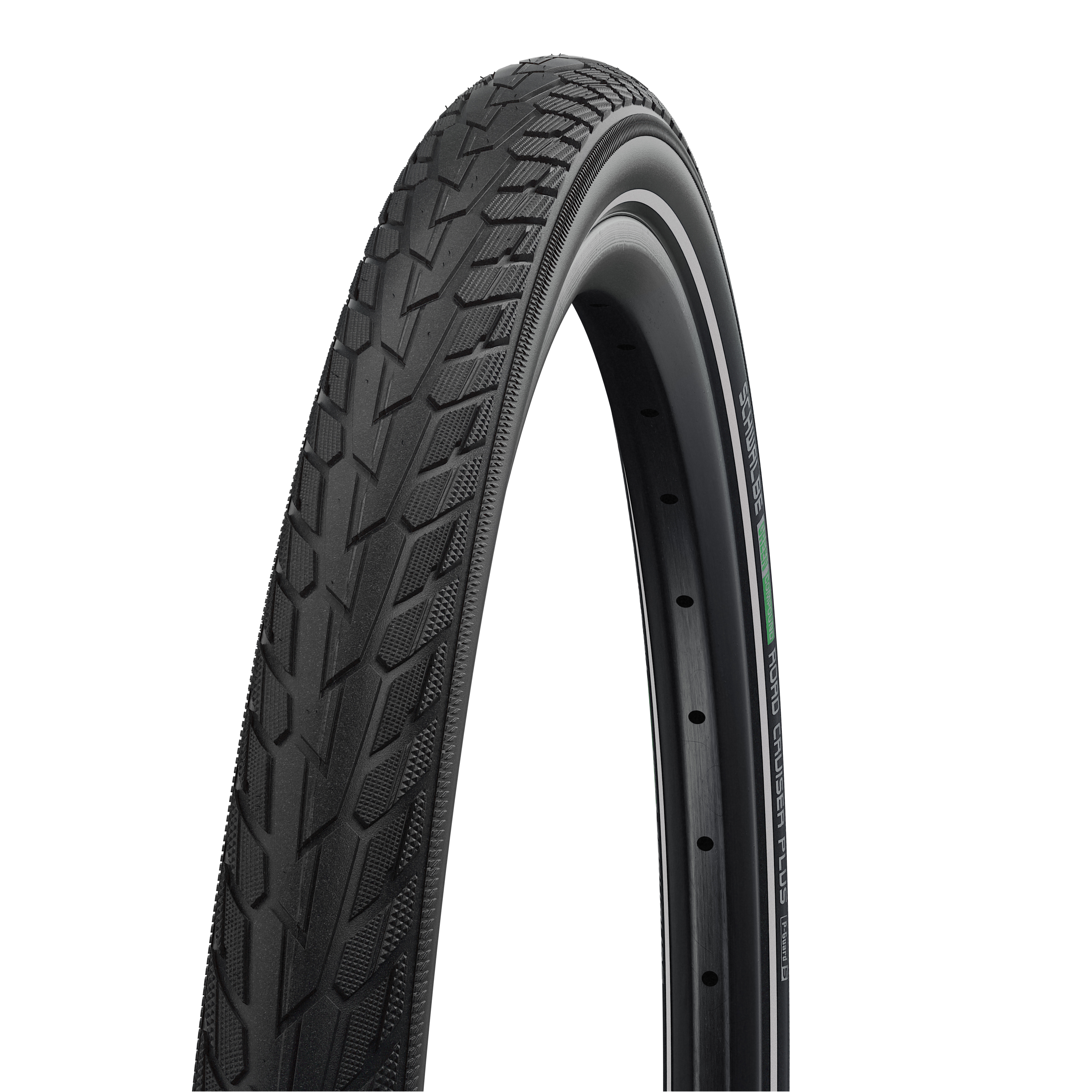 Покрышка 28x2.00 (50-622) Schwalbe ROAD CRUISER PLUS PunctureGuard, TwinSkin B/B+RT HS484 GREEN 50EP фото 