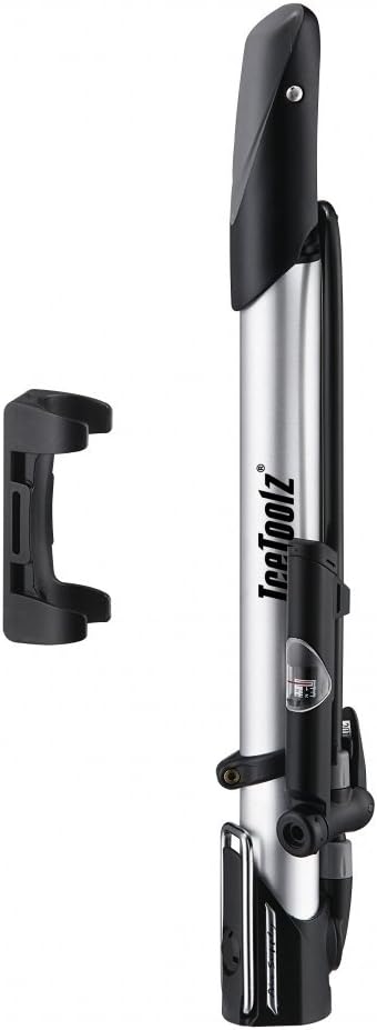 Мининасос Ice Toolz A351 алюминиемый со шлангом и манометром, presta+schreder, 140psi фото 