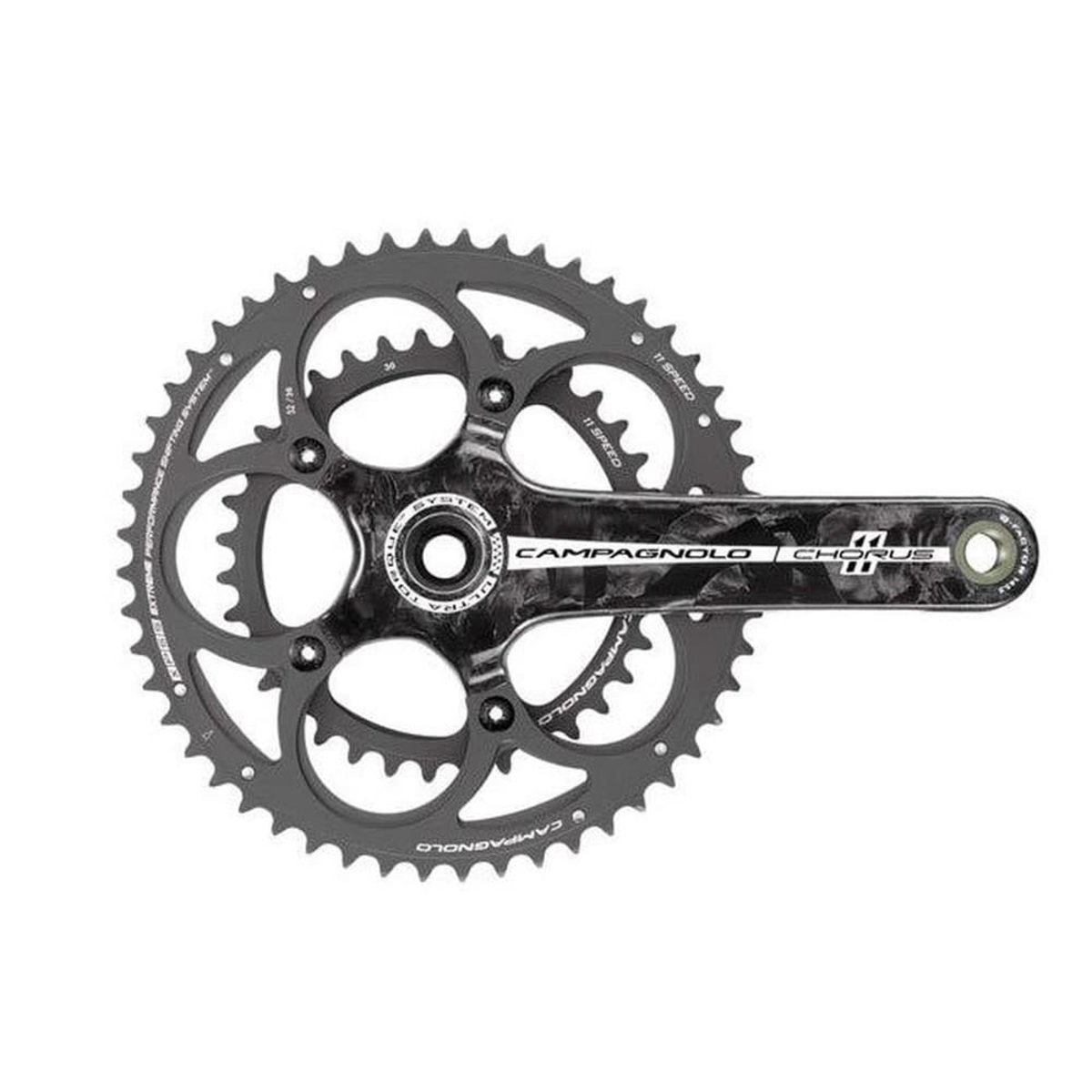 Шатуни Campagnolo Chorus 11S Ultra Torque CT 172.5mm 36-52 Carbon фото 