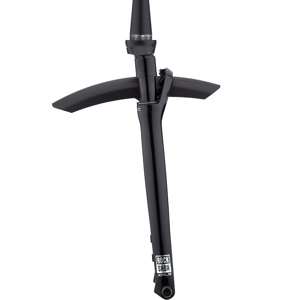 Вилка 700C RockShox RUDY Ultimate Race Day - Crown 700c 12x100 30mm Gloss Black 45offset Tapered SoloAir (includes Fender, Star nut, Maxle Stealth) A1 фото 5