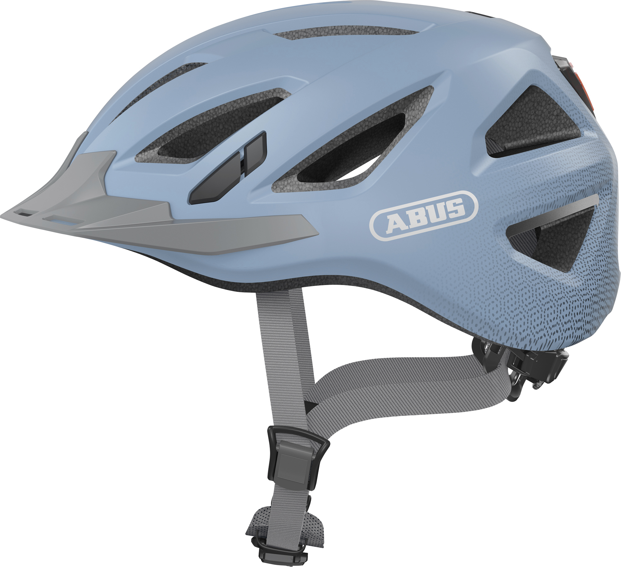 Шлем ABUS URBAN-I 3.0, размер S (51-55 см), Glacier Blue, сине-серый фото 