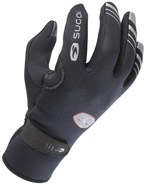 Перчатки Sugoi RS RAIN, дл. палец, мужские, black (черные), S фото 