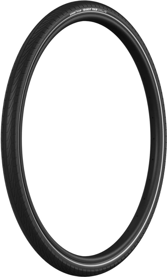 Покришка 700x50 (50-622) GoodYear Transit Tour S3: Protection, Wire, Black + reflective strips, 60tpi фото 2