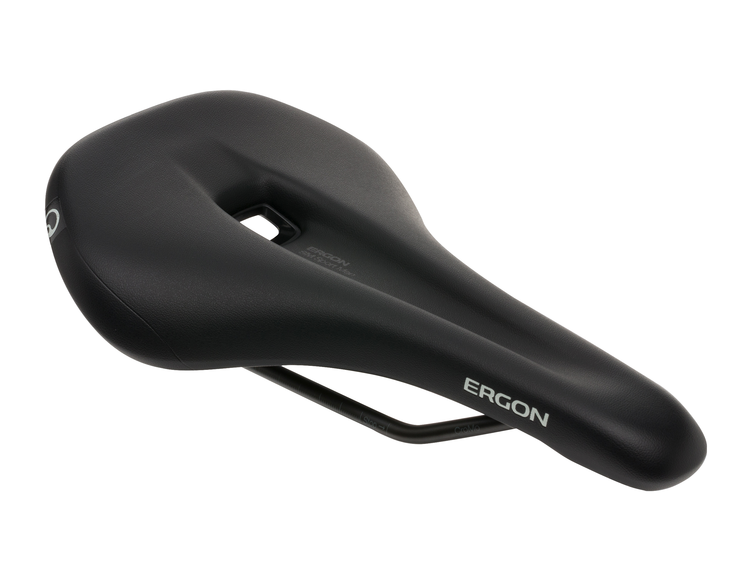 Сідло Ergon SM Sport Men M/L, 160 мм, чорне фото 1