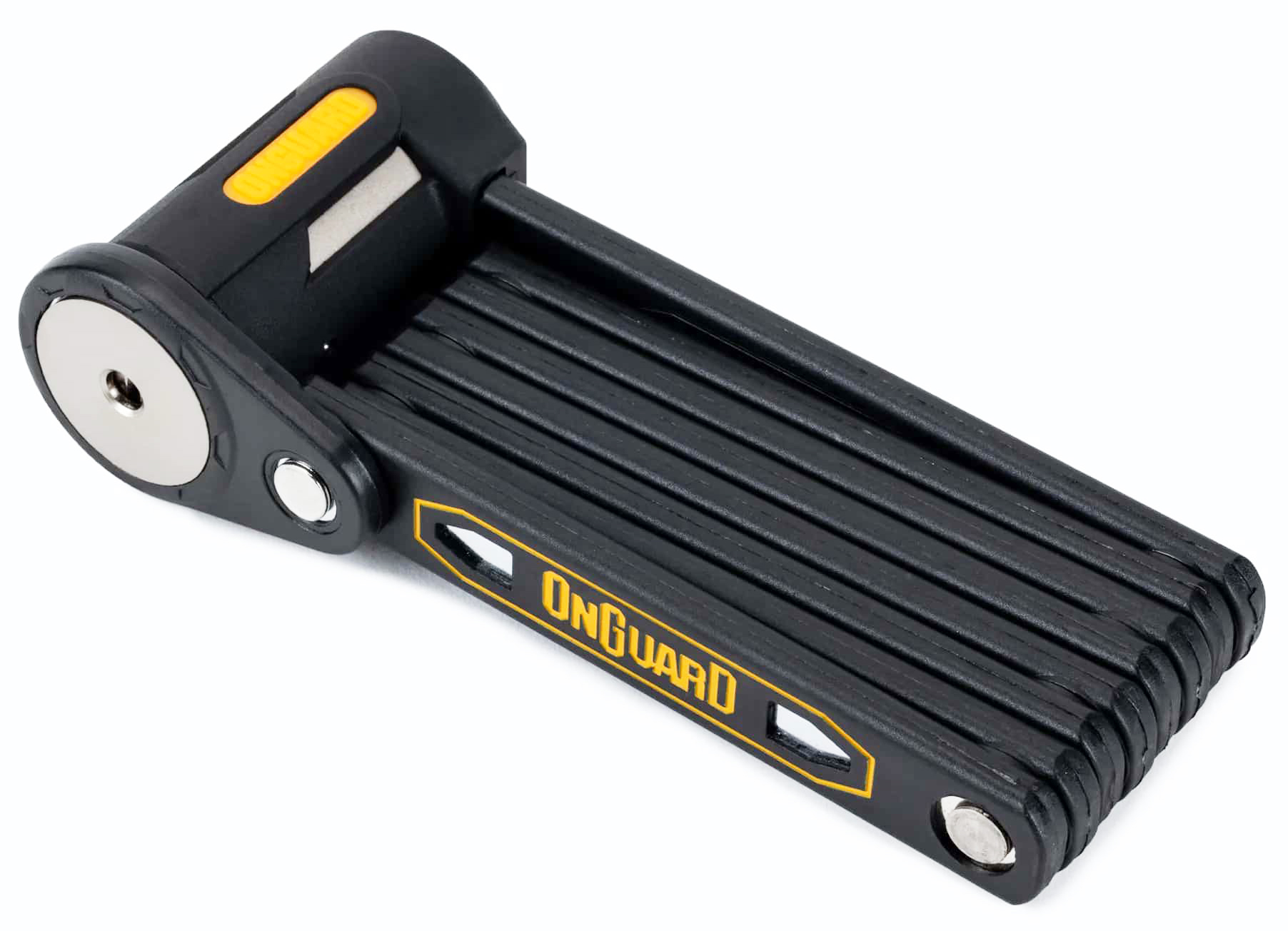 Замок складной Onguard K9 Heavy Duty, 112см, прорезиненный короб-держатель на раму, 5 ключей фото 2