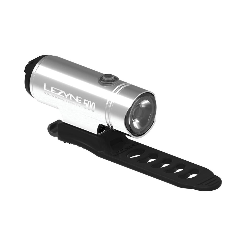 Фара передняя Lezyne CLASSIC DRIVE, 500 люмен, 8 режимов, серебристая фото 
