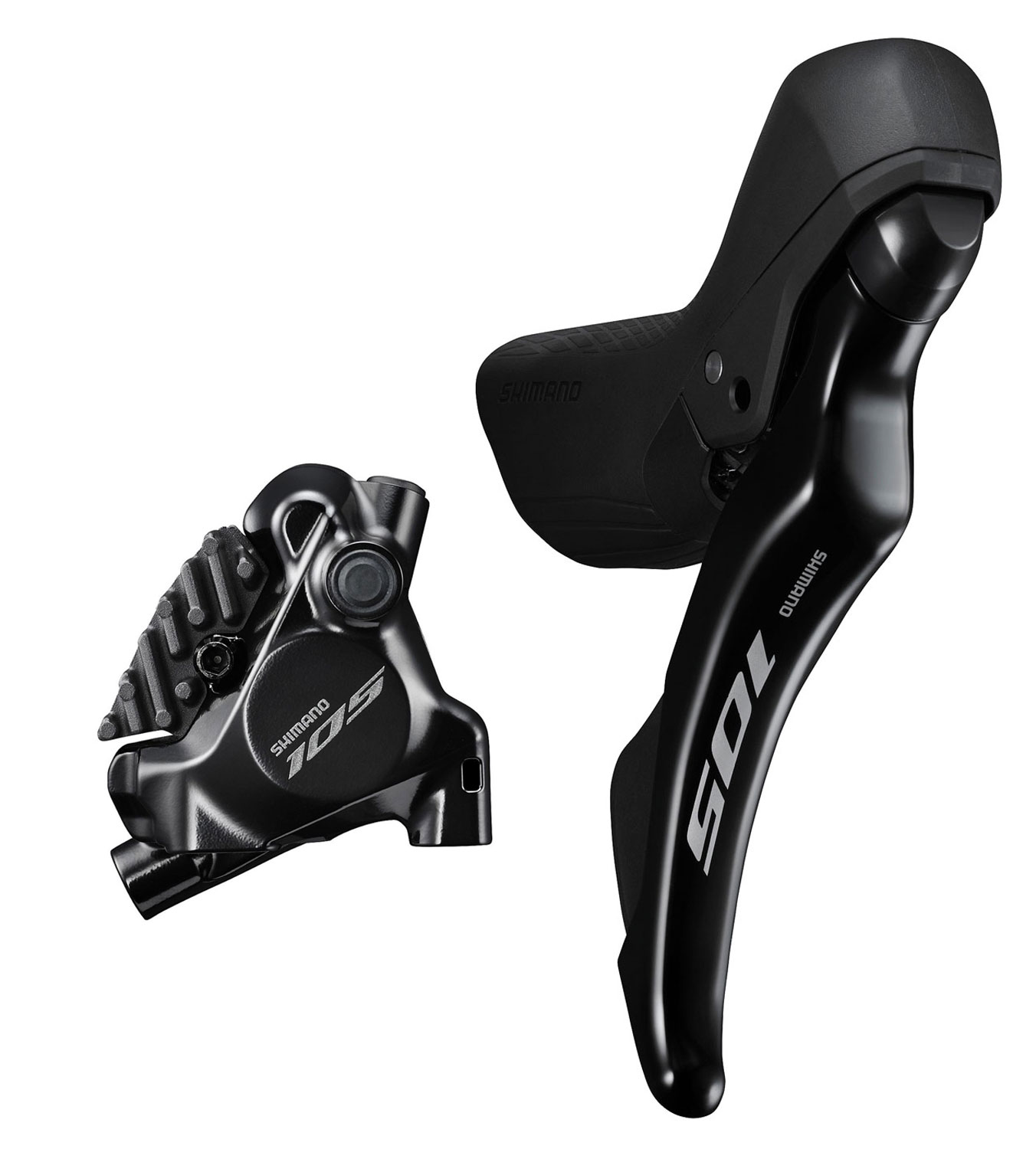 Фотография Тормоз дисковый гидравлический Shimano R7120 105, задний (правая ручка, калипер, гидролиния 1700 мм) 1 Тормоз дисковый гидравлический Shimano R7120 105, задний (правая ручка, калипер, гидролиния 1700 мм) фото 1