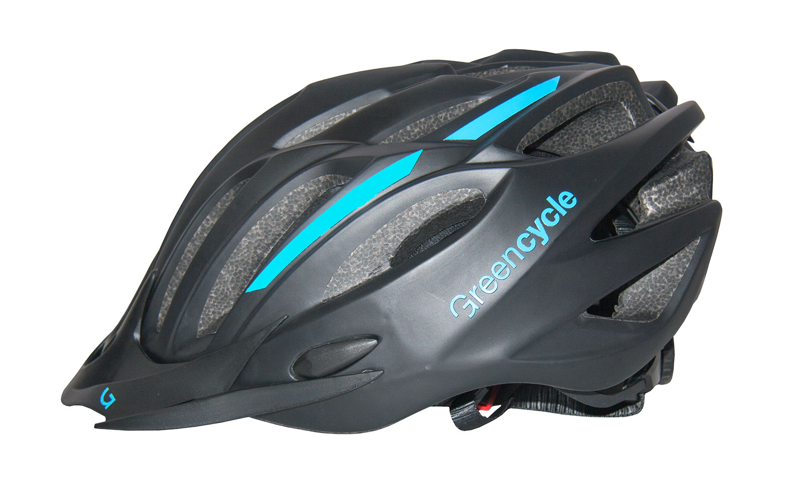 Шлем Green Cycle Rock размер 54-58см черно-синий фото 1