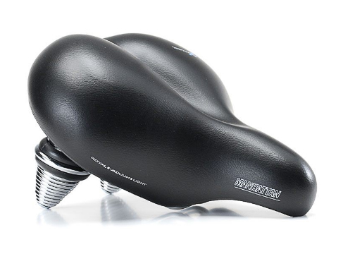 Сідло Selle Royal Premium Relaxed база-сталь Manhattan, Black Lama фото 