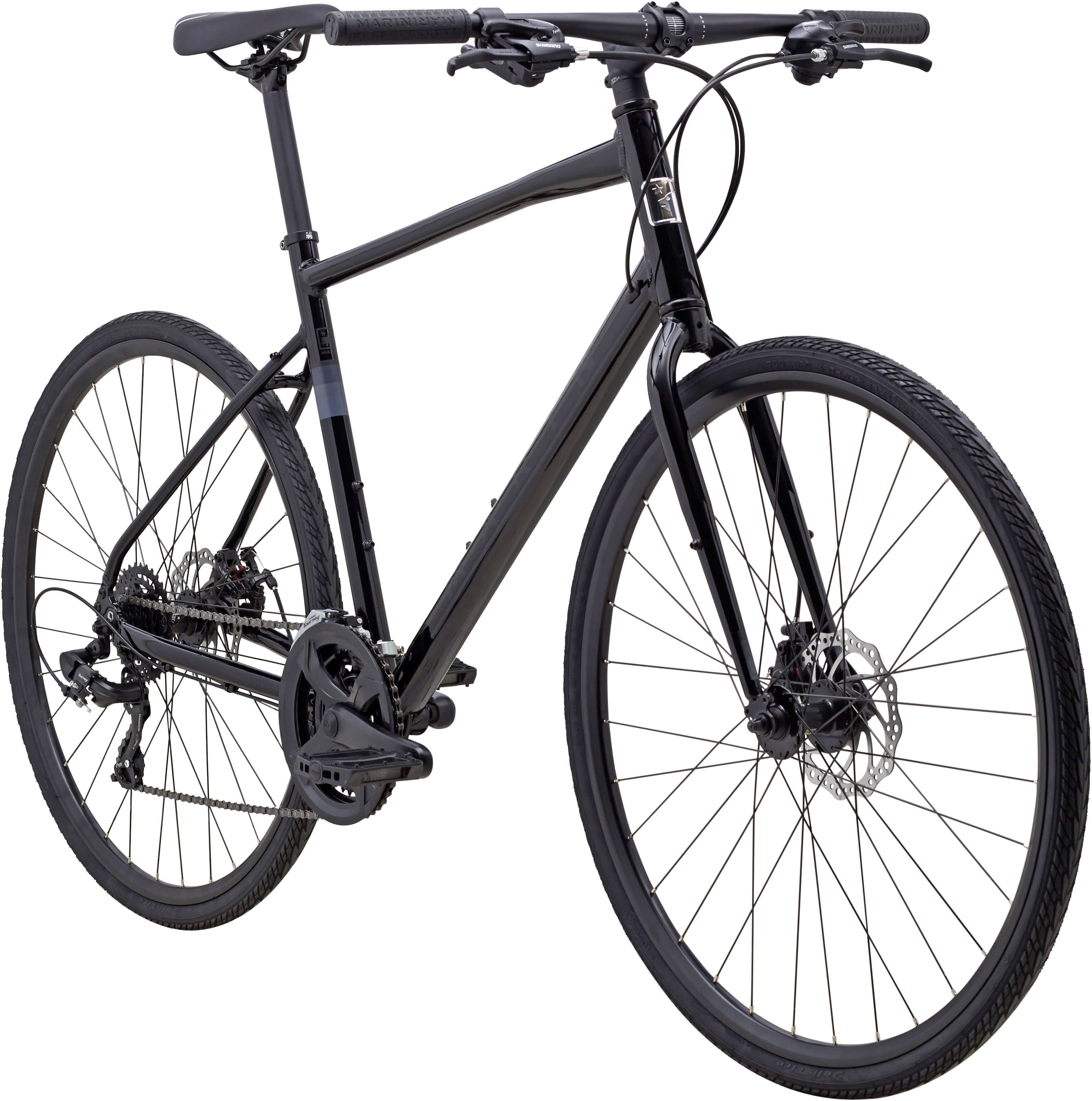 Велосипед 28" Marin Fairfax 1 рама - S Gloss Black/Black A5 фото 2