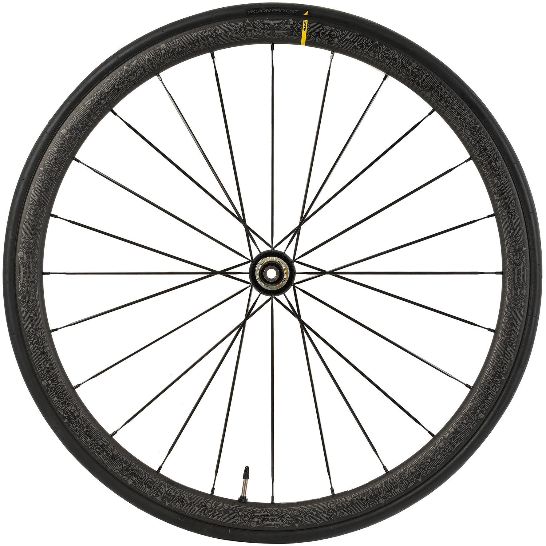 Колесо пер+зад 28" шоссе Mavic KSYSIUM PRO CARBON SL UST, с покрышкой, под ободной тормоз, ось QR 9мм фото 