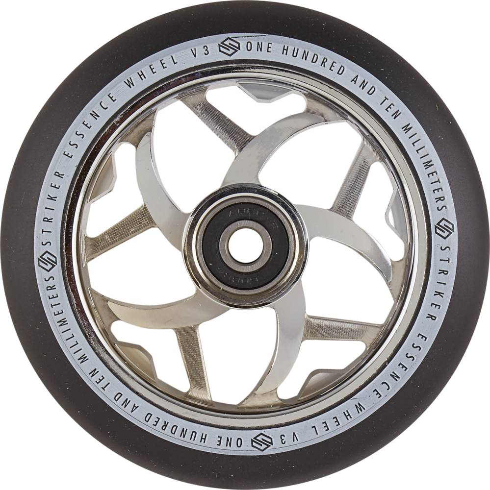 Колесо для трюкового самоката Striker Essence V3 Black Pro Chrome фото 