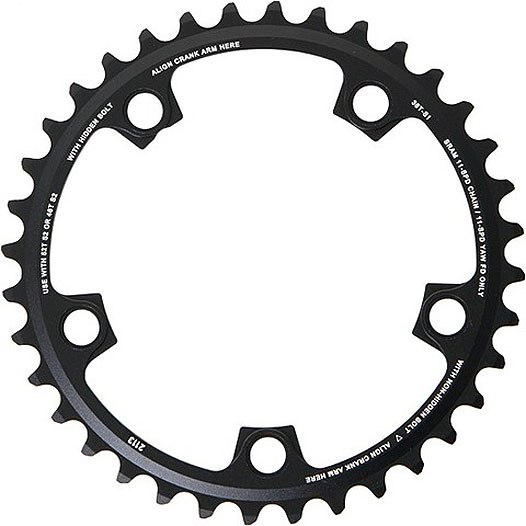 Звезда к шатуну Sram X-GLIDE CRING ROAD, 36T, 2х11-ск., 110 мм фото 