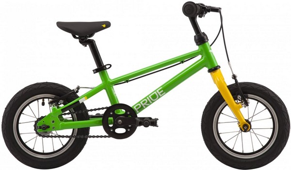 Велосипед 12" Pride GLIDER 12 2020 зелёный фото 