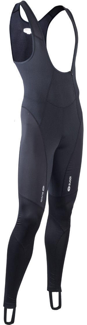 Рейтузи Sugoi EVOLUTION MidZERO BIB TIGHT, на лямках, чоловічі, black (чорні), L фото 