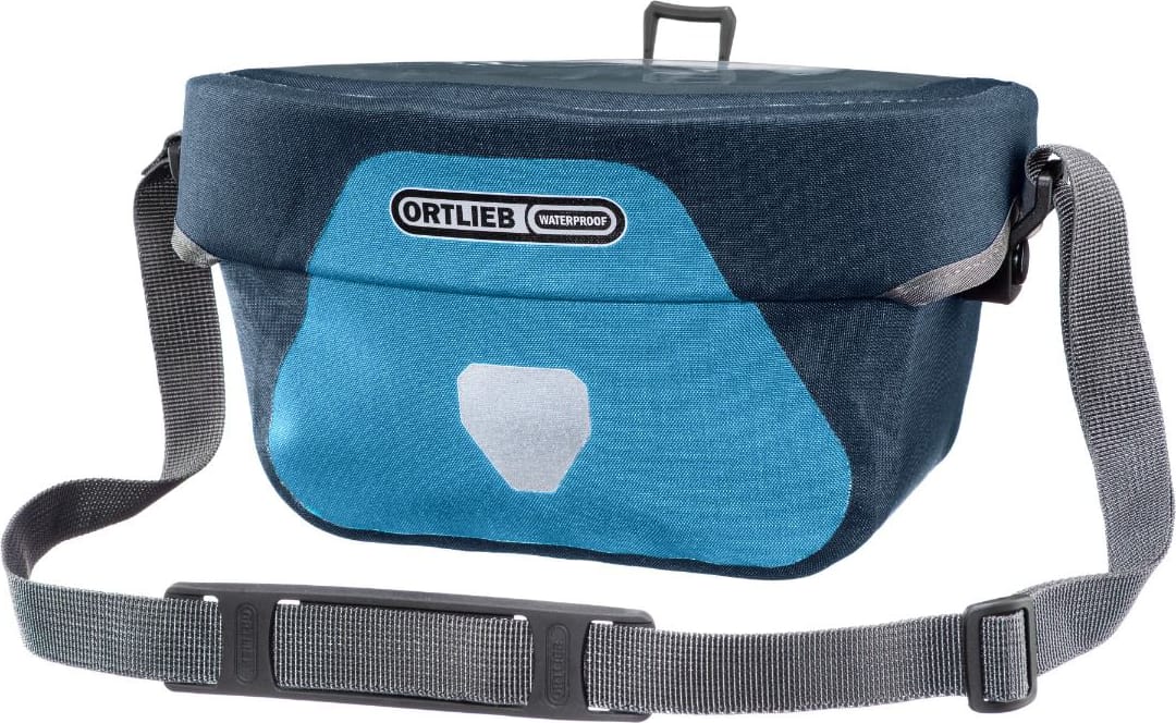 Гермосумка велосипедная Ortlieb Ultimate Six Plus dusk blue-steel blue, 5 л фото 