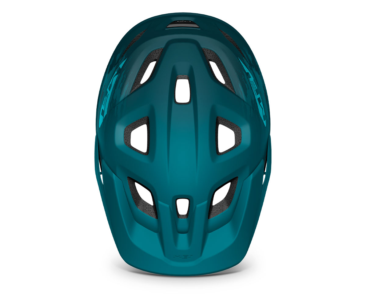 Шлем MET Echo MIPS, размер S/M (52-57 см), Blue Petrol, синий матовый фото 4