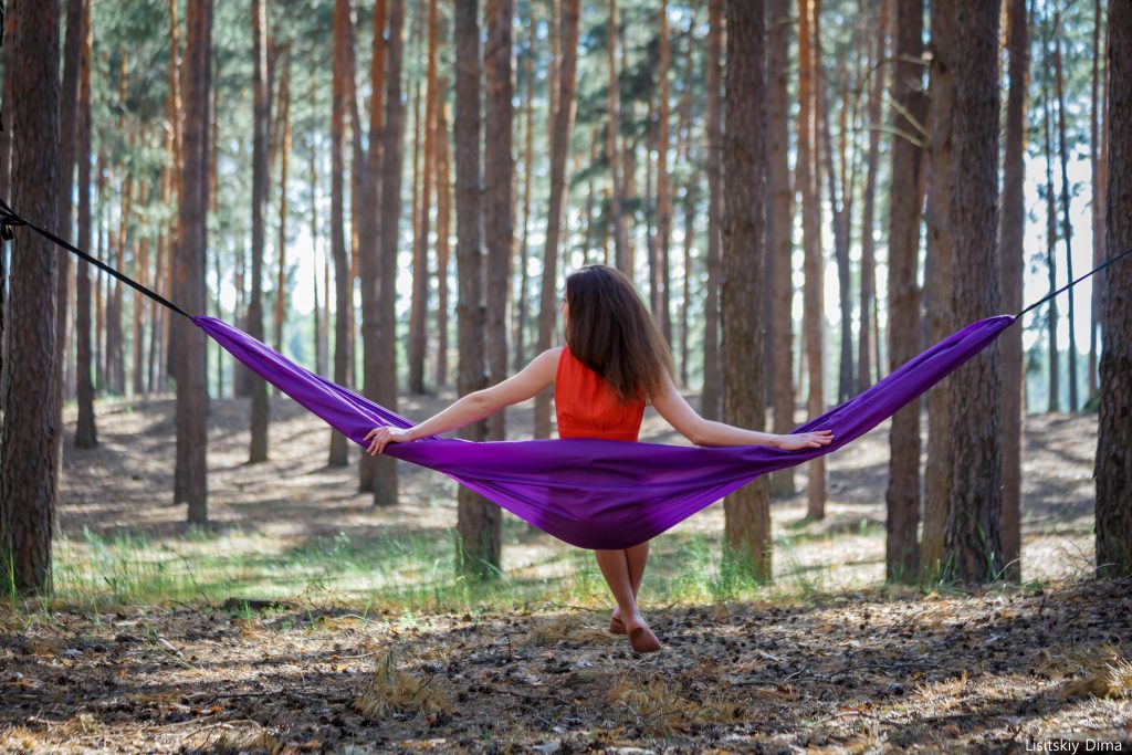 Гамак Levitate CHILL, фиолетовый фото 2