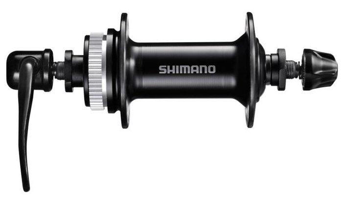 Втулка пер. Shimano FH-QC300 CUES, 36H, QR, OLD: 100 мм, CENTER LOCK фото 