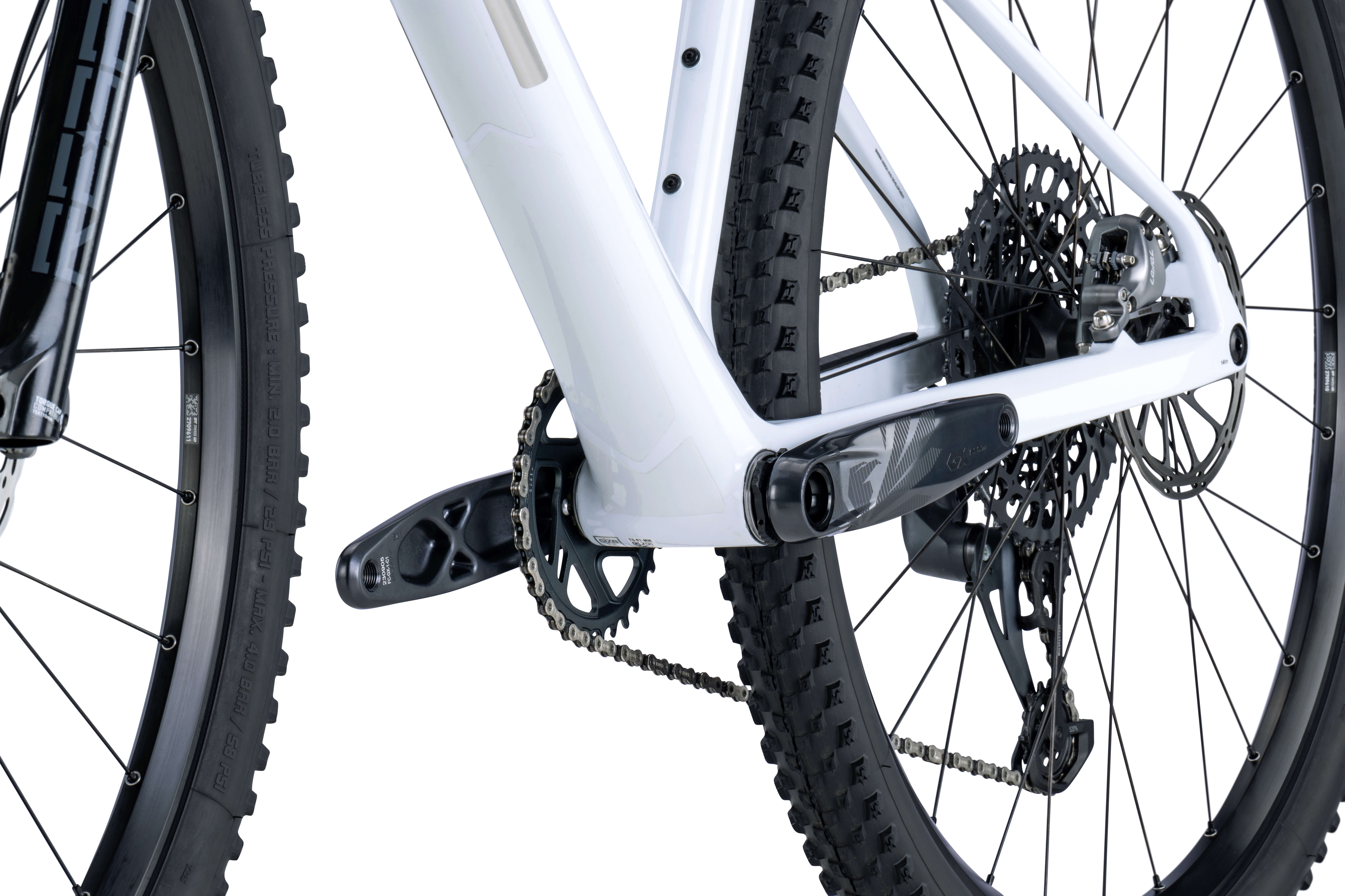 Велосипед 29" BMC TWOSTROKE 01 TWO рама - S wht bru bru A5 фото 7