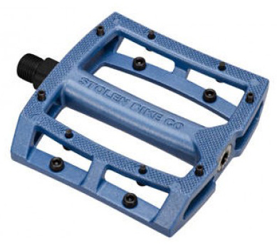 Педали Stolen Throttle Alloy на подшипниках ED Blue фото 