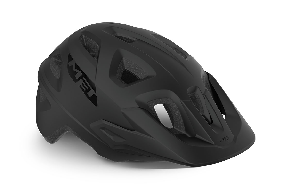 Шлем Met ECHO CE размер S/M (52-57), black matt/glossy, черный матовый/глянцевый фото 