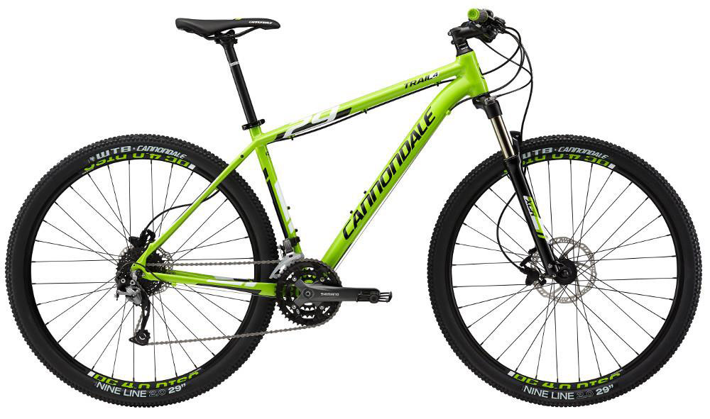 Велосипед 27,5 "Cannondale TRAIL 4 рама - S 2015 зелений