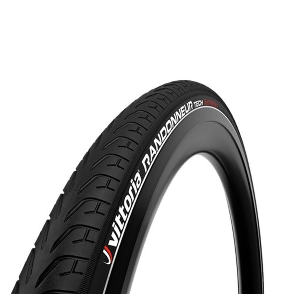 Покрышка 700x48C Vittoria Urban Randonneur Tech Rigid Full Black-Reflrctive G2.0 фото 