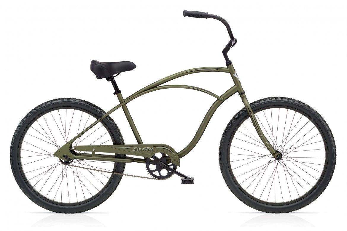 Велосипед 26" Electra Cruiser 1 Men's Matte Khaki фото 