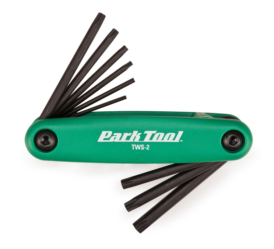 Набір торксів складний Park Tool TWS-2  T7/T9/T10/T15/T20/T25/T27/T30/T40  фото 