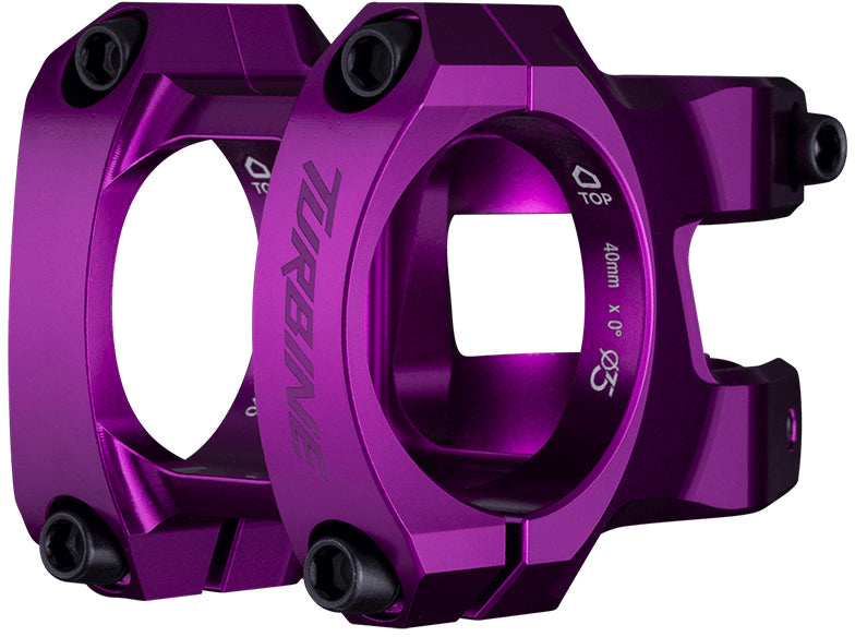 Вынос руля RaceFace TURBINE 2027, 40 мм, Ø35 мм, 0°, Purple фото 