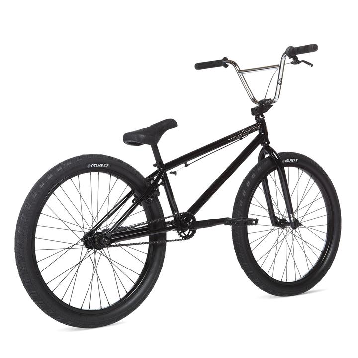 Велосипед 24" Stolen SAINT рама - 21.75" 2020 BLACK & CHROME PLATE, черный фото 3