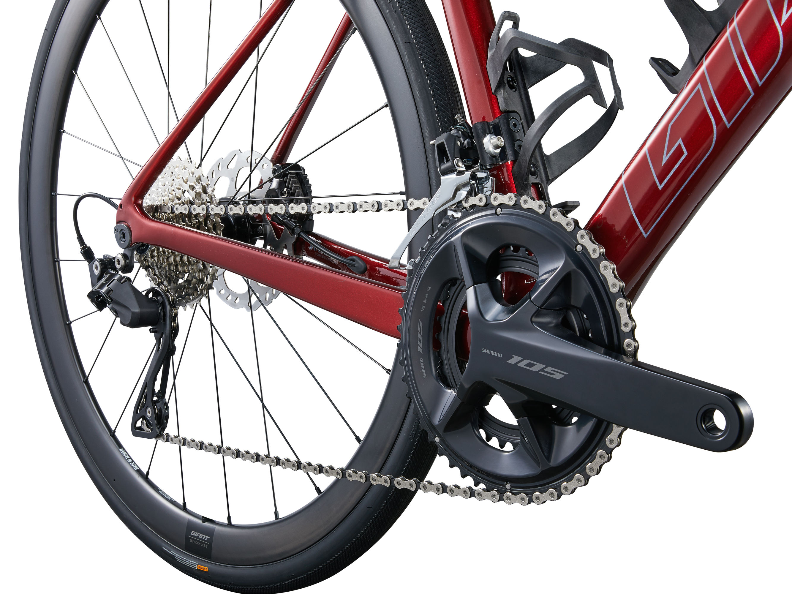 Велосипед 28" Giant DEFY ADVANCED PRO 2 рама - L Carbon/Sangria A4 фото 3