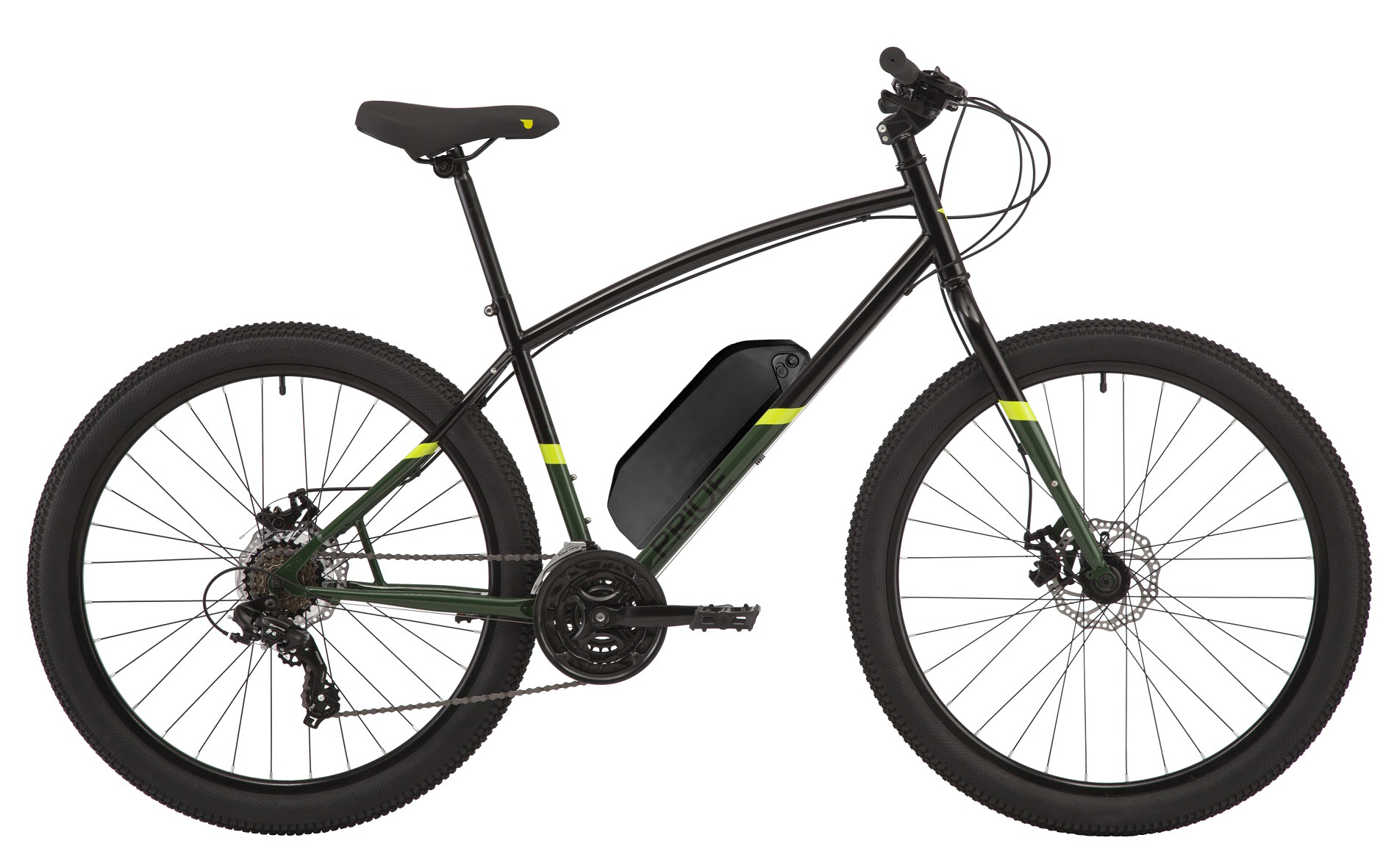 Электровелосипед 27,5" Pride ROCKSTEADY 7.1 E500 рама - XL 2021 черный фото 