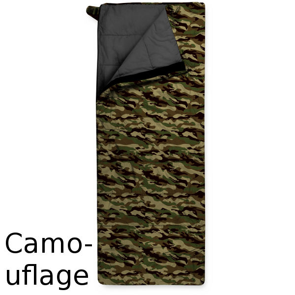 Спальник Trimm TRAVEL camouflage - 185 R - камуфляж фото 