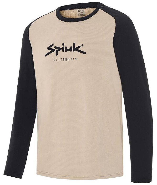 Джерси MTB Spiuk All Terrain дл рукав мужское бежевое XXL фото 