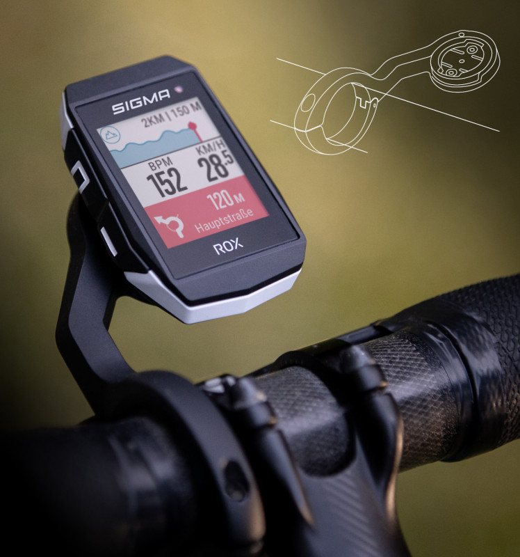 Велокомпьютер Sigma Sport ROX 11.1 EVO HR Set White фото 3
