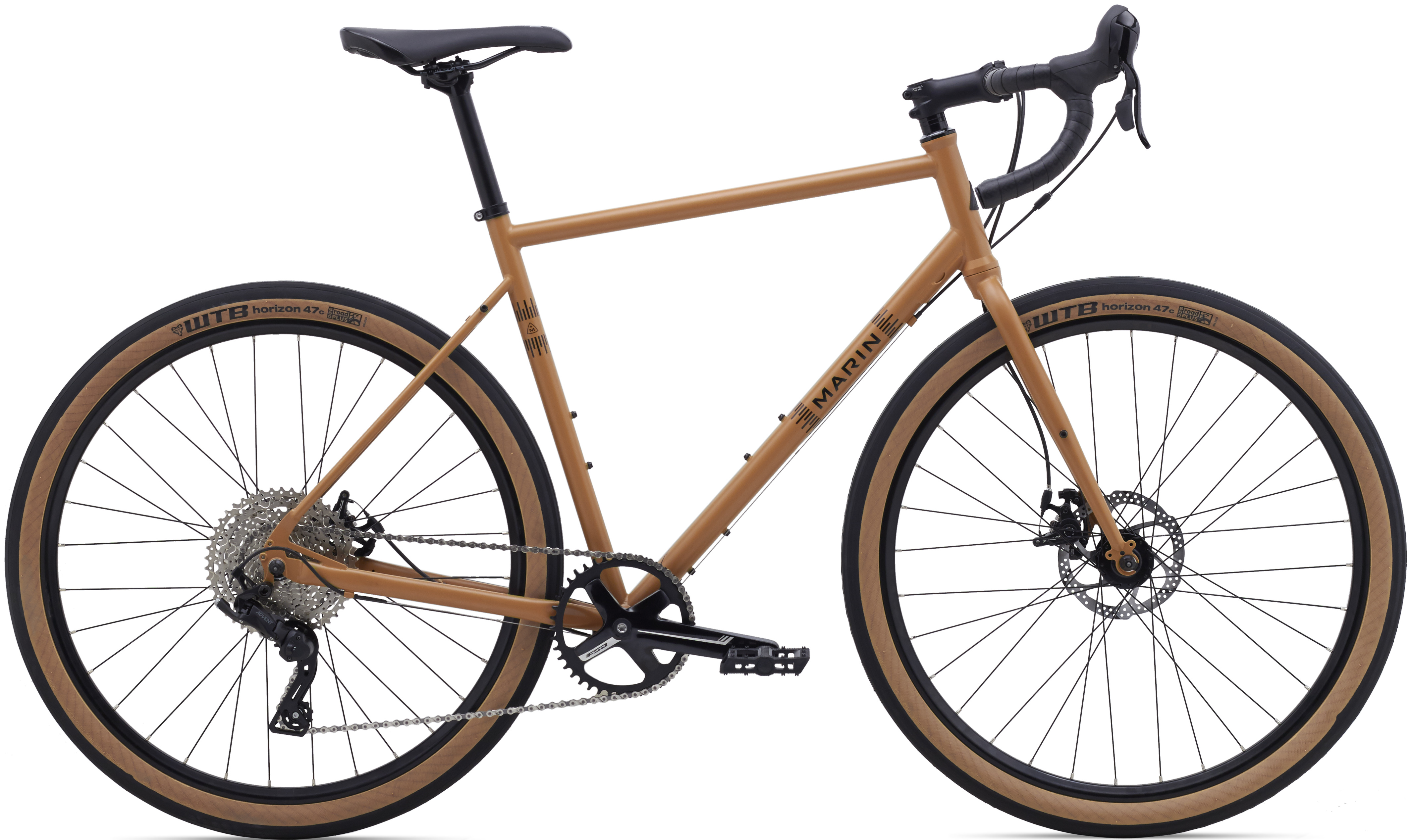 Велосипед 27,5" Marin NICASIO+ рама - 60см 2024 Satin Tan/Black