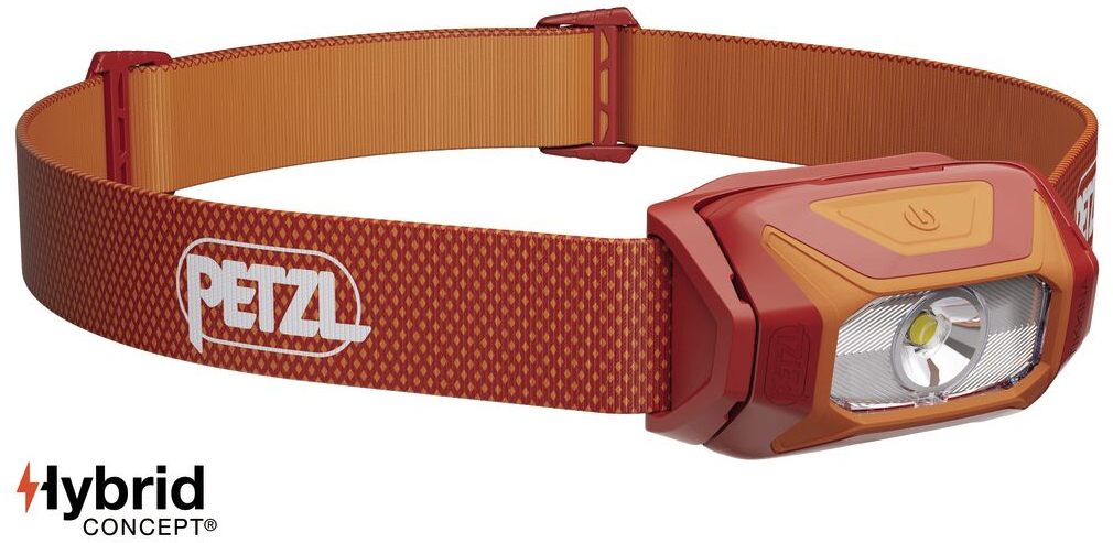 Фонарь налобный Petzl TIKKINA, 300 лм, 3xAAA, Red фото 