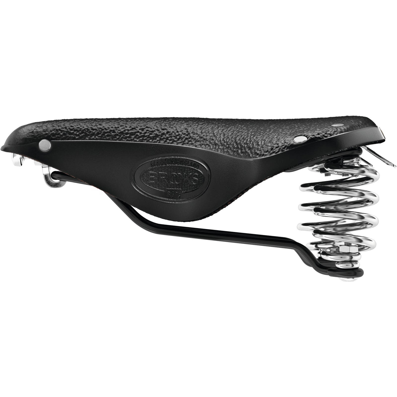 Седло Brooks B67 SHORT Black фото 3