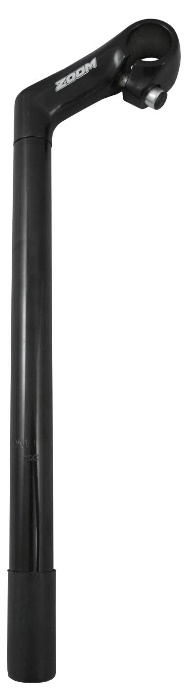 Вынос руля ZOOM HS-C80-2/EN-C ext-80mm, 1" для резьбовой вилки(22,2) под руль 25,4мм 150мм люмин. silver фото 
