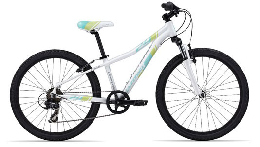 Велосипед 24 "Cannondale TRAIL GIRLS 7SP 2015 white фото 