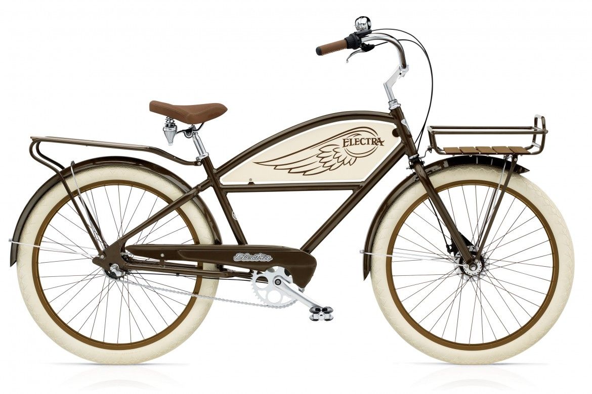 Велосипед 26" Electra Delivery 3i Men's Brown фото 