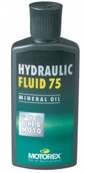 Тормозная жидкость Motorex Hydraulic Fluid 75 минер.д/гидравл, тормозов 1л фото 